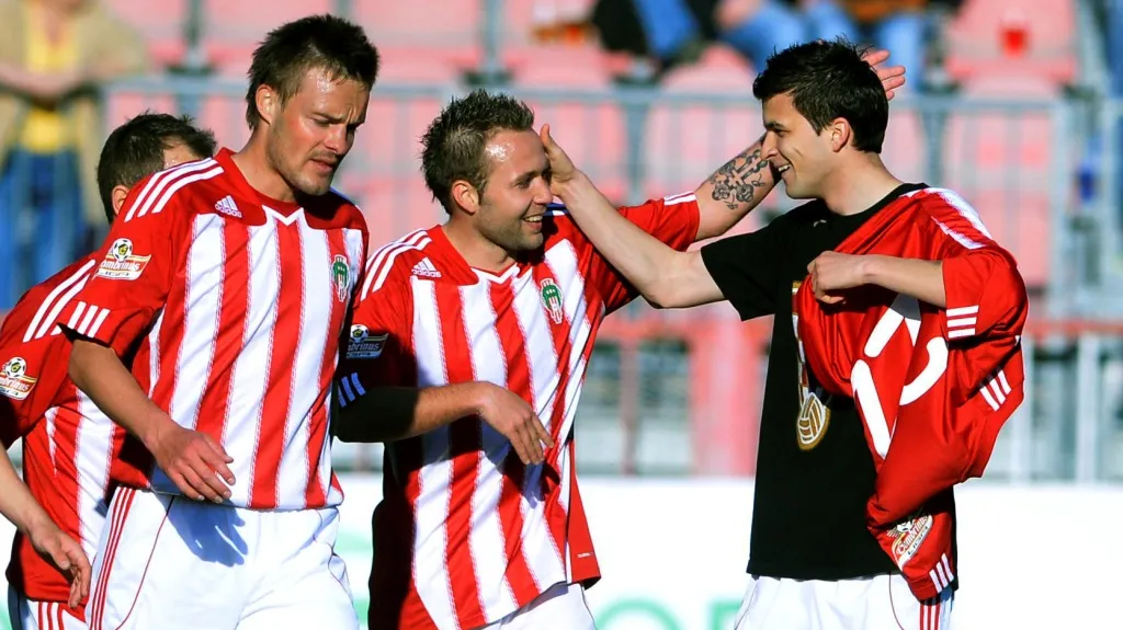 Fotbalisté Viktorie Žižkov