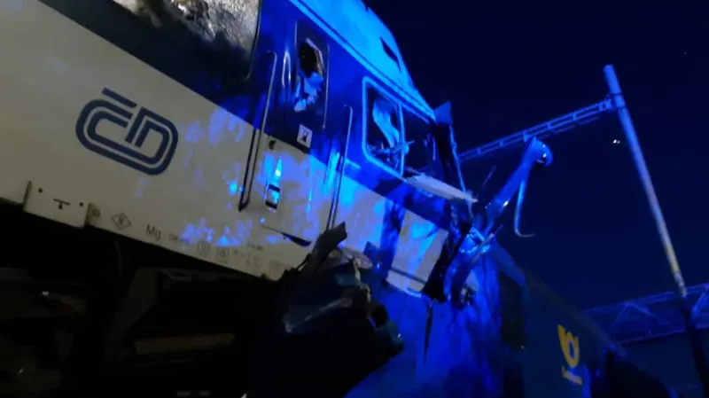 Železniční nehoda u Českého Brodu