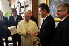 Vondráčka přijal papež, předseda sněmovny ho pozval do Česka