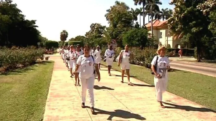 Kubánská policie pozatýkala Dámy v bílém