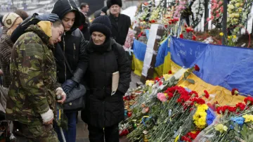 První výročí událostí na Majdanu