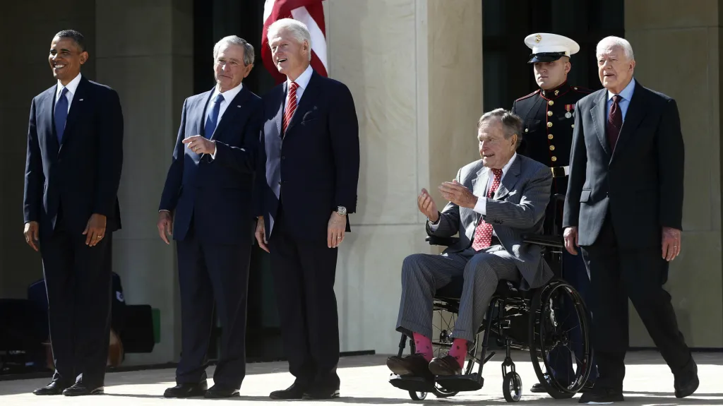 Otevření Bushova prezidentského centra