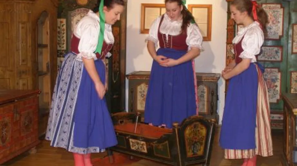 Folklorní soubor Špindleráček - z natáčení DVD