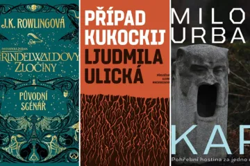 Knižní novinky: Scénář od Rowlingové, učebnice komiksu a Urbanův kar za Vary