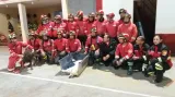 Rozloučení ekvádorského hasičského sboru s Daykem