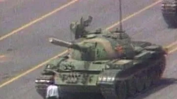 Demonstrace na náměstí Nebeského klidu v roce 1989 v Pekingu