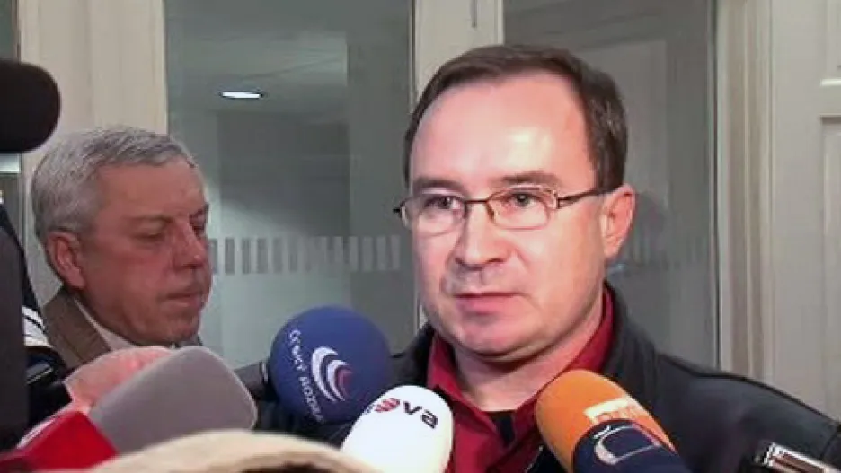 Předseda extremistické Dělnické strany Tomáš Vandas