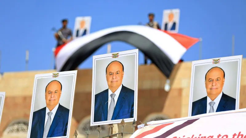 Plakáty s prezidentem Hádím