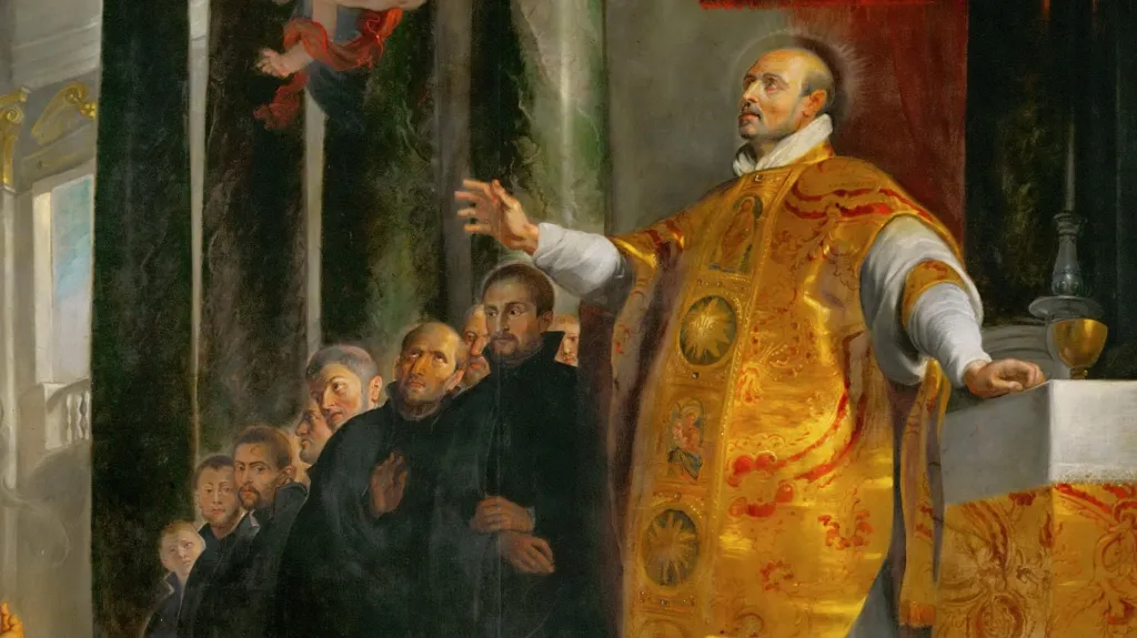 Svatý Ignác z Loyoly na obraze Petera Paula Rubense