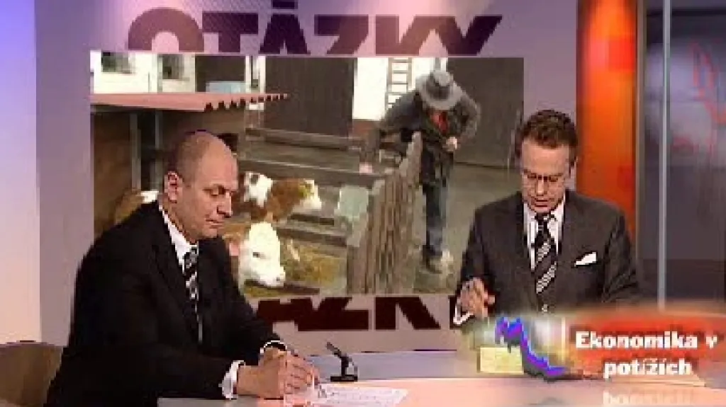 Petr Gandalovič v Otázkách Václava Moravce