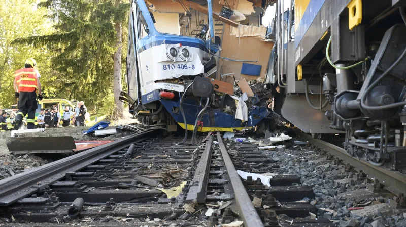 Srážka vlaků v Kdyni