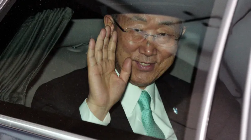 Generální tajemník OSN Pan Ki-mun