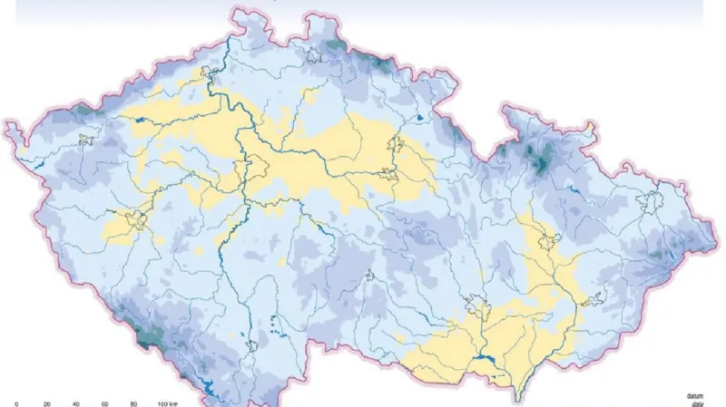 Průměrné datum první sněhové pokrývky