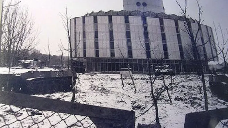 Sovětská vojska obsadilla média v Litvě