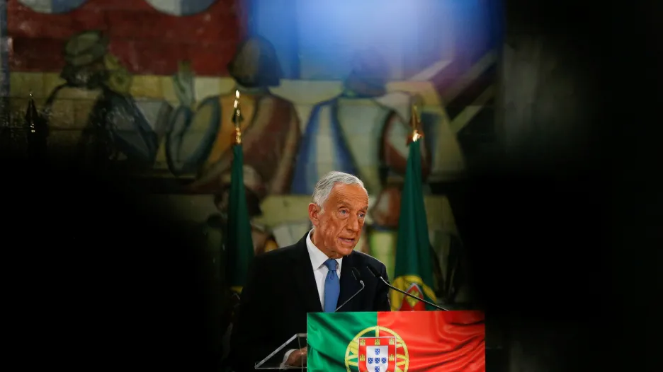 Portugalský prezident Marcelo Rebelo de Sousa