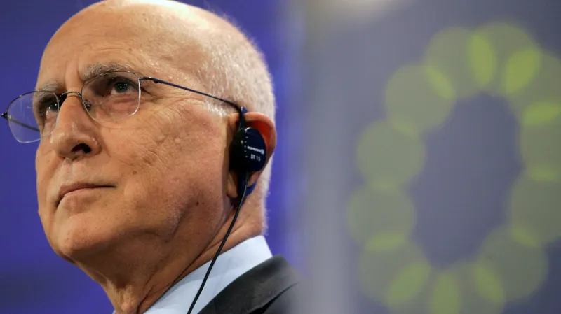 Kandidát vládních konzervativců Stavros Dimas