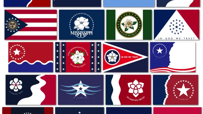Stát Mississippi představil varianty nové vlajky