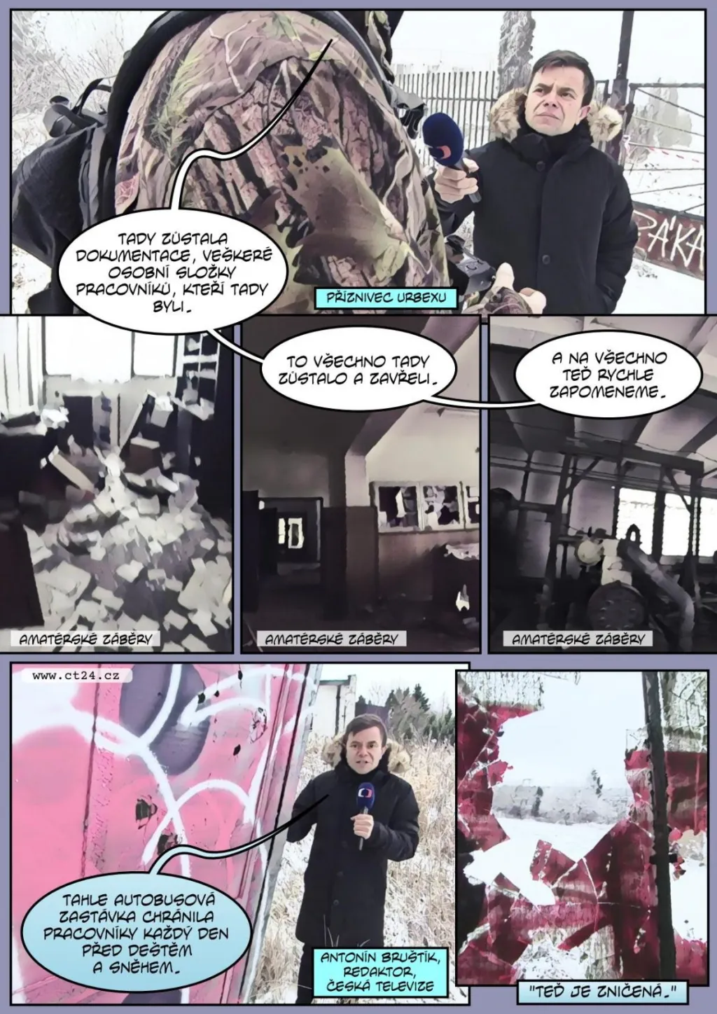 Prolézání opuštěných továren a areálů. Urbex má v Česku stále více příznivců