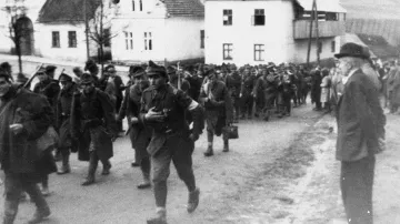 Rumunští vojáci, kteří se podíleli na osvobozování Československa v roce 1945