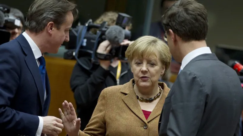 Německá kancléřka Angela Merkelová na summitu o unijním rozpočtu v Bruselu