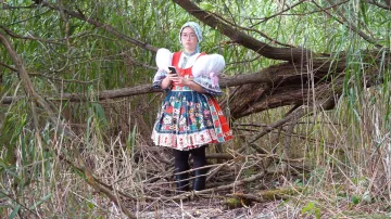 Z výstavy Folklore is not dead