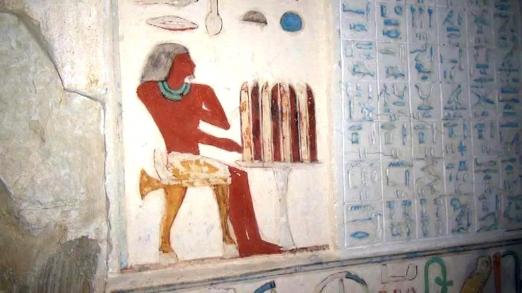 Vnitřek hrobky Šepseskafancha