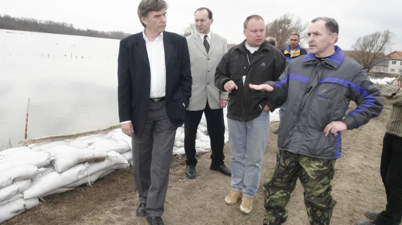 Velká voda ohrožovala obyvatele Břeclavi naposledy v roce 2006