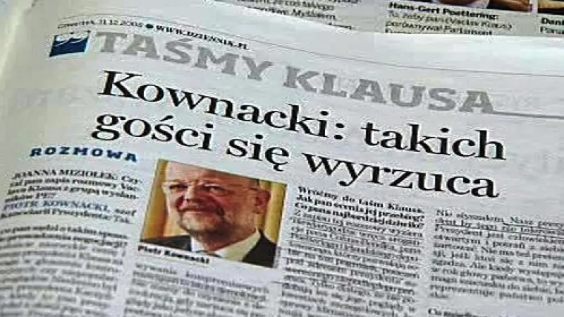 Polský tisk o skandální schůzce Klause s europoslanci