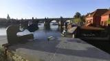 Centrum Prahy se cvičně připravuje na velkou vodu