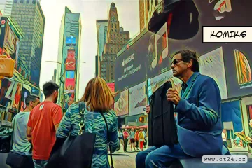 „Místo, kde můžete být úplně svobodní.“ Petr Sís vystavuje sny nejen o létání