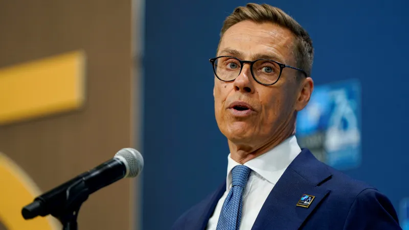 Finský prezident Alexander Stubb