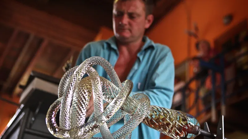 Sklárna v Lindavě u Nového Boru