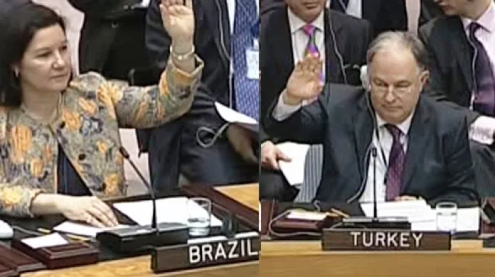 Brazlie a Turecko hlasovaly proti sankcím