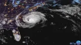 Jak postupuje hurikán Florence: záběry z družice