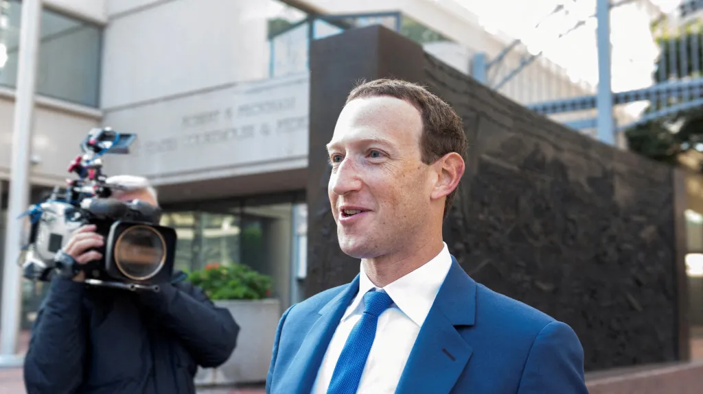 Ředitel Mety Mark Zuckerberg