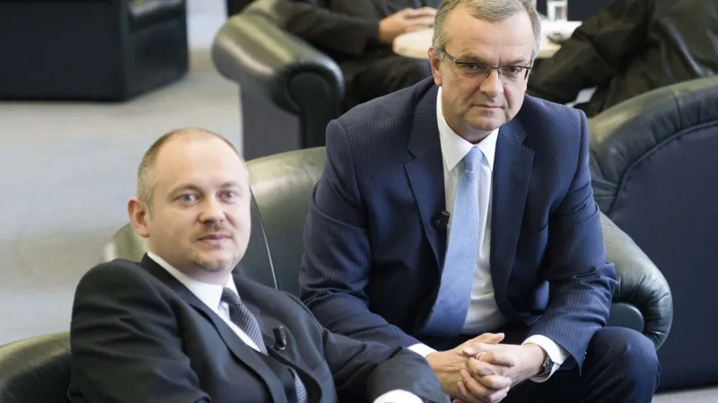 Michal Hašek a Miroslav Kalousek