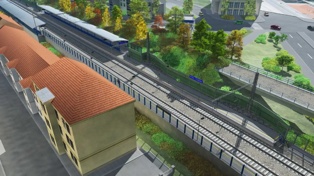 Plánovaná zastávka na Podbabě