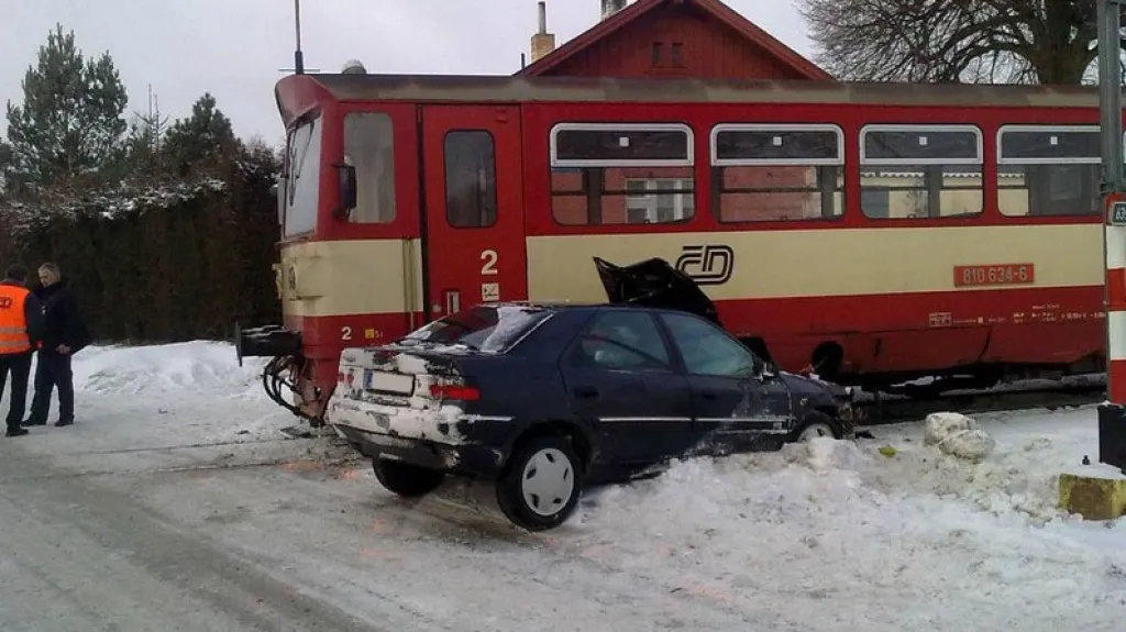Nehoda na přejezdu
