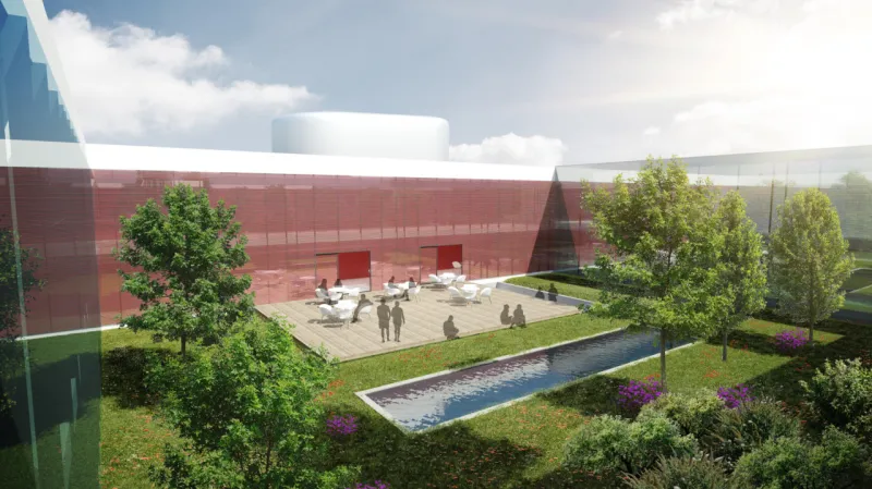 Vizualizace oprav polikliniky Lesná