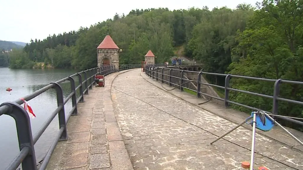 Liberecká přehrada v Harcově