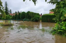 Déšť zvedl hladiny řek v Česku, někde až na třetí stupeň. Na Vysočině evakuovali dětský tábor