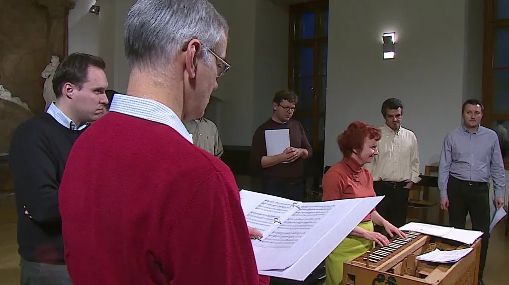 Cyklus zahájila Schola Gregoriana Pragensis