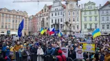 Akce Společně za Ukrajinu! na Staroměstském náměstí v Praze