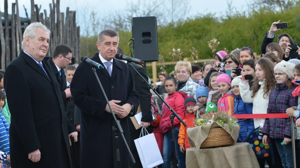 Prezident na návštěvě Čapího hnízda