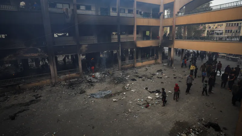 Izraelci zaútočili na budovu školy, která sloužila jako útočiště pro vysídlené Palestince