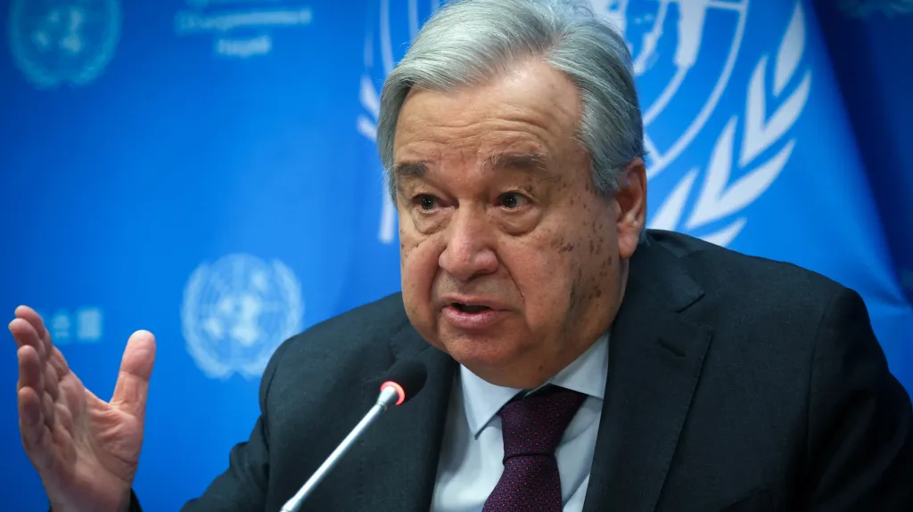 Generální tajemník OSN António Guterres
