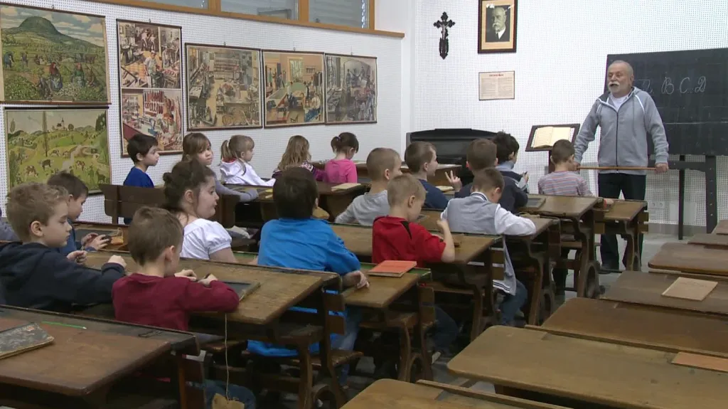 Prvorepubliková třída v břeclavském muzeu