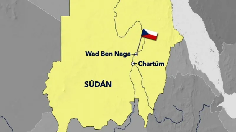 Lokace české expedice egyptologů