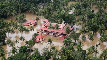 Záplavy na jihu Indie