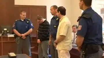 Robert Justych a Marek Mřihlad u soudu
